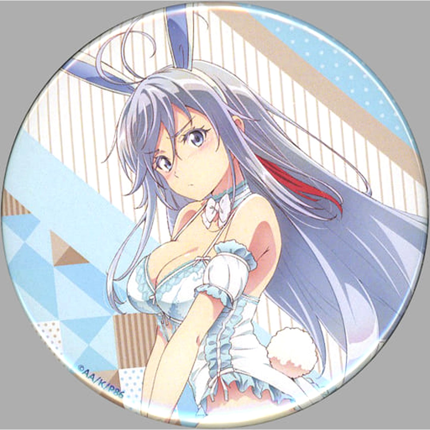 Vladilena Milize White Bunny 86 Valentine's Day Online Kuji Button Kujibikido Limited Prize C-2 [USED]