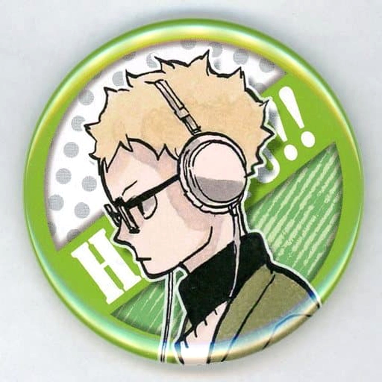 Kei Tsukishima Haikyu!! Button Jump Festa 2019 Limited Combi Set Included Items [USED]