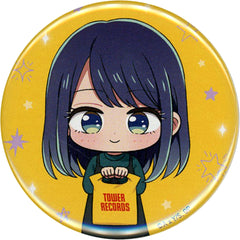 Oshi No Ko Akane Kurokawa Trading Can Badge Tower Records Cafe Limited Buttons [USED]