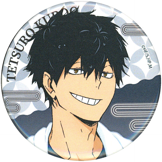 Tetsuro Kuroo Haikyu!! x Gokurakuyu RAKU SPA Saikou ni High na Kyuujitsu Trading Button Bath Ver. [USED]