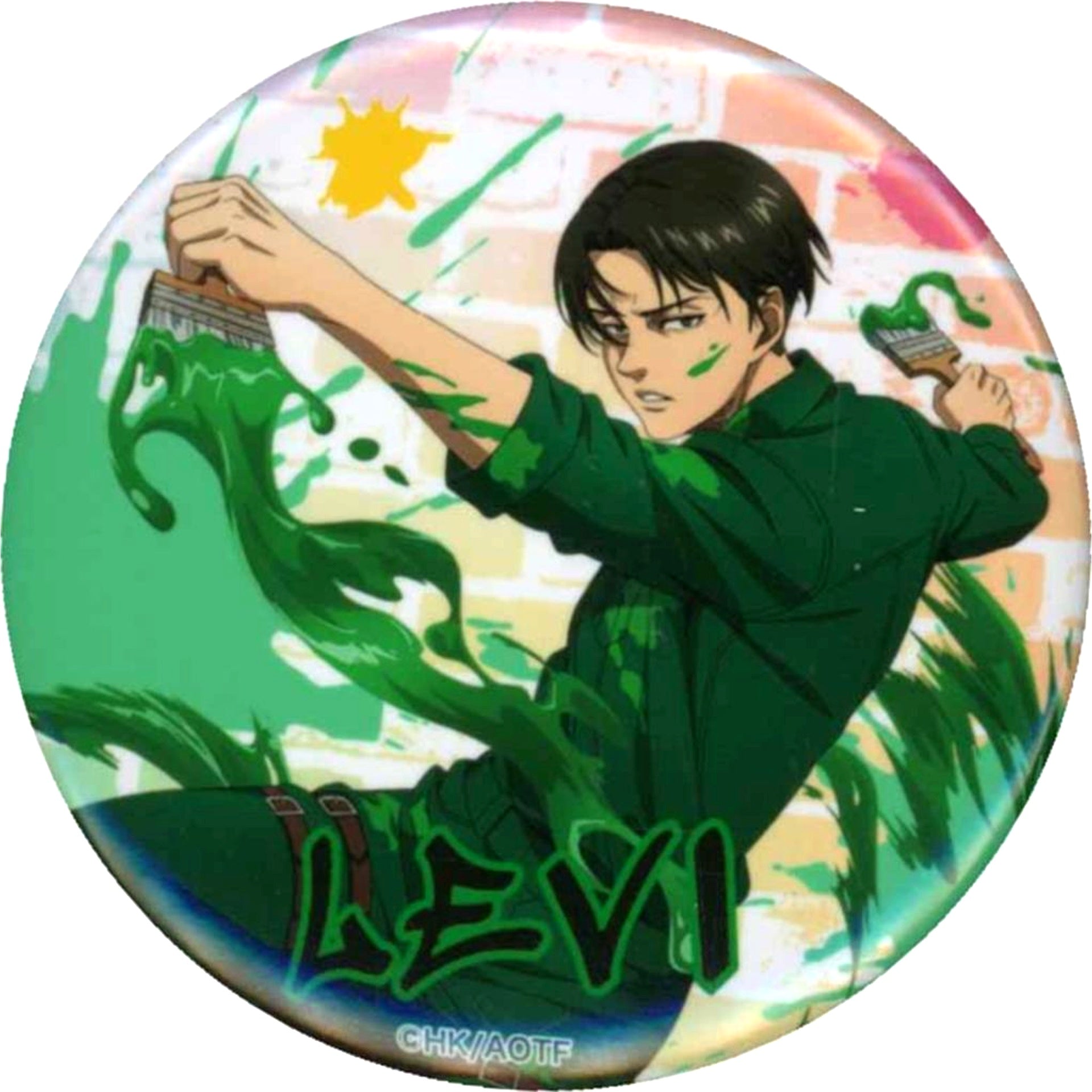 Levi Ackerman Attack on Titan The Final Season Akihabara Festival Trading Badge [USED]