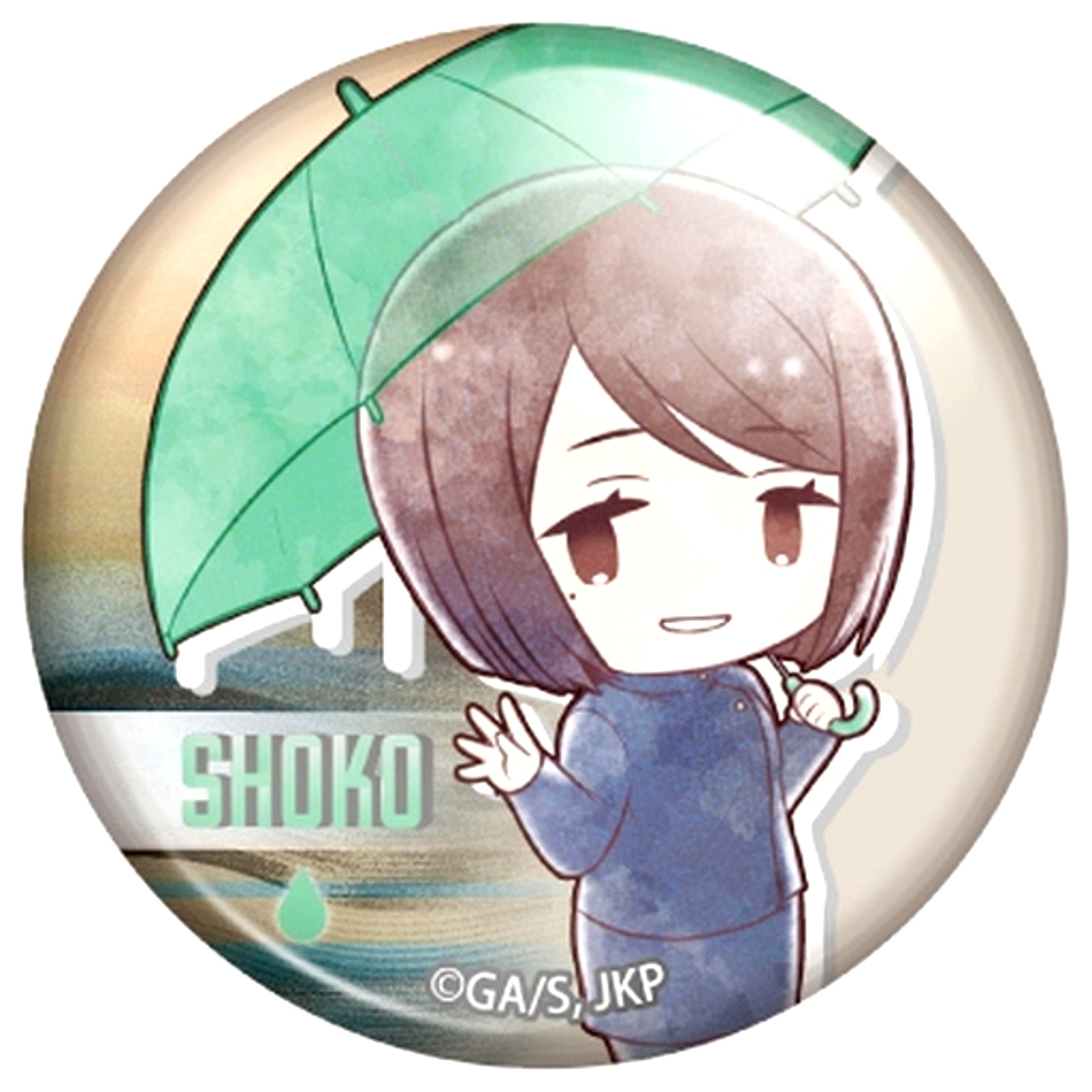 Shoko Ieiri Jujutsu Kaisen Season 2 Kaigyoku Tamaori Kasakko Metal Button Vol.3 High School Student Ver. [USED]