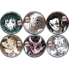 Demon Slayer: Kimetsu no Yaiba Swordsmith Village Arc Muichirou Tokitou & Others 32mm Lottery Can Badge ufotable Cafe Machi Asobi Cafe Limited All 6 Types Set Buttons [USED]