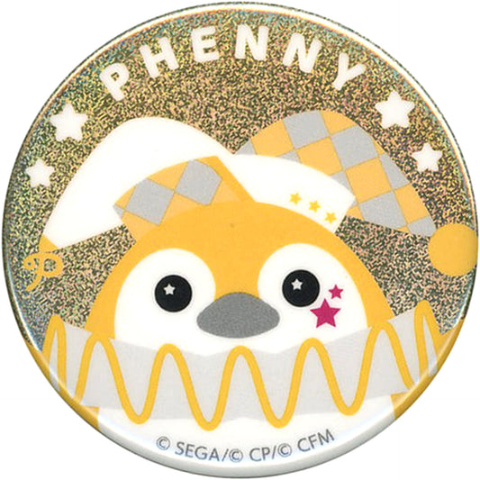 Hatsune Miku: Colorful Stage! Rin Kagamine Fenny-Kun Glitter Can Badge Collection A Phoenix Wonderland Shop Limited Buttons [USED]