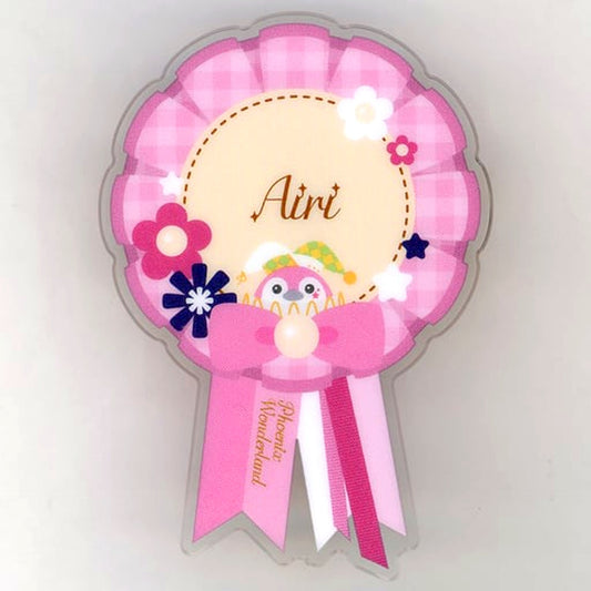 Airi Momoi Project SEKAI COLORFUL STAGE feat Hatsune Miku Rosette Design Acrylic Badge Collection C Phoenix Wonderland SHOP [USED]