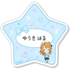 THE IDOLM@STER Cinderella Girls Haru Yuki Trading Name Badge Buttons [USED]