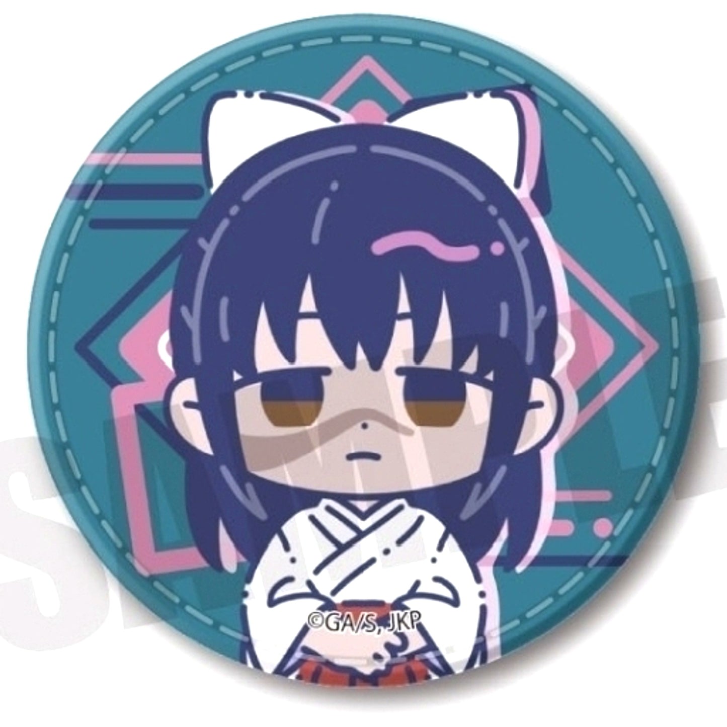 Utahime Iori Jujutsu Kaisen Retopopu Part 2 Leather Badge [USED]