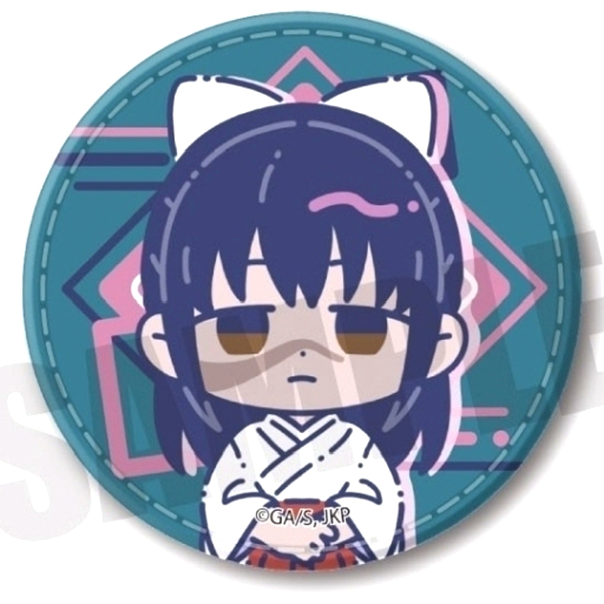 Utahime Iori Jujutsu Kaisen Retopopu Part 2 Leather Badge [USED]