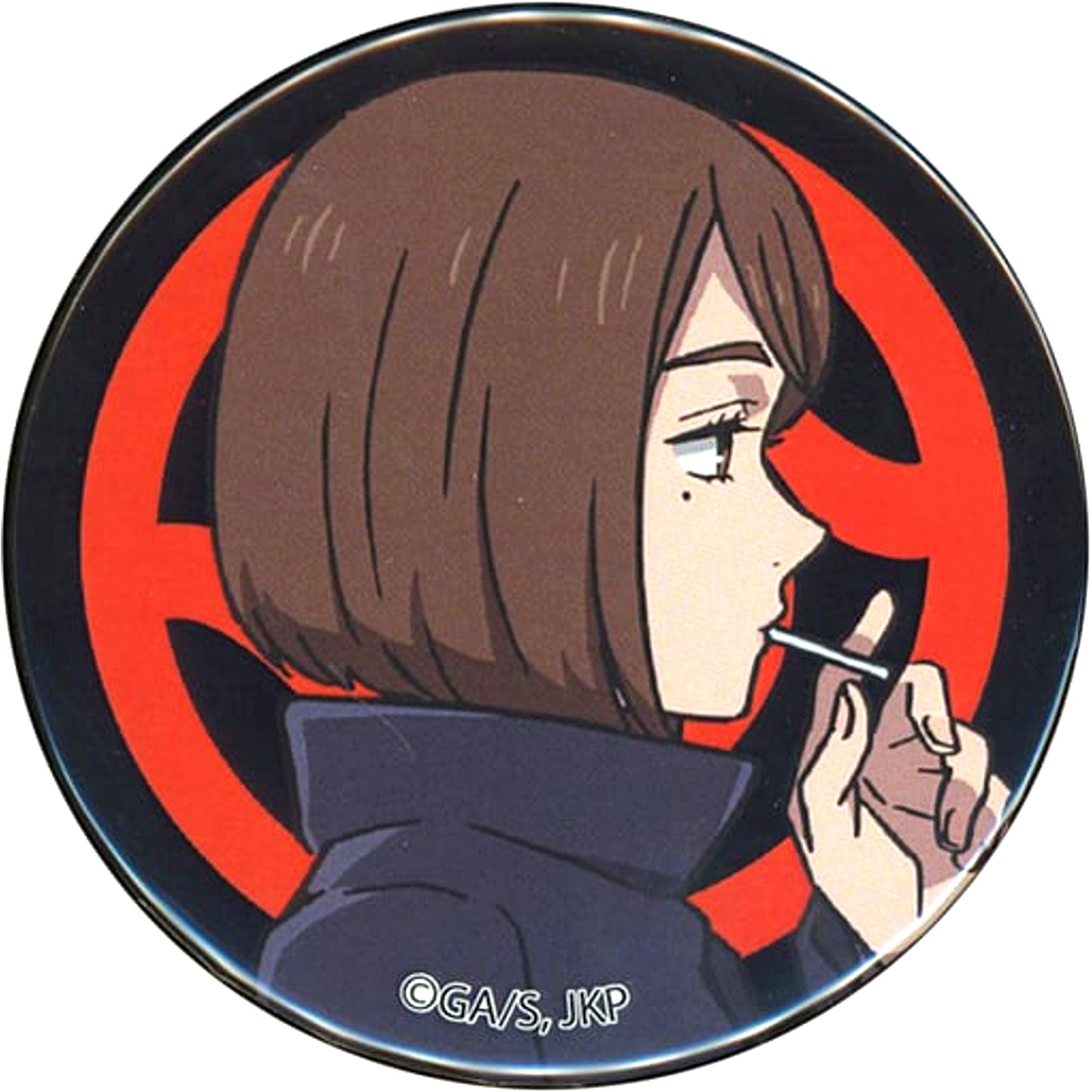 Shoko Ieiri Jujutsu Kaisen Button [USED]