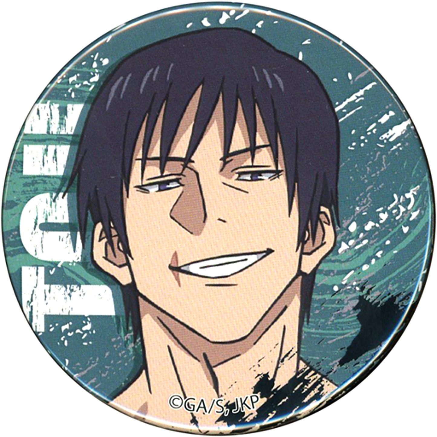 Toji Fushiguro B Jujutsu Kaisen Button [USED]