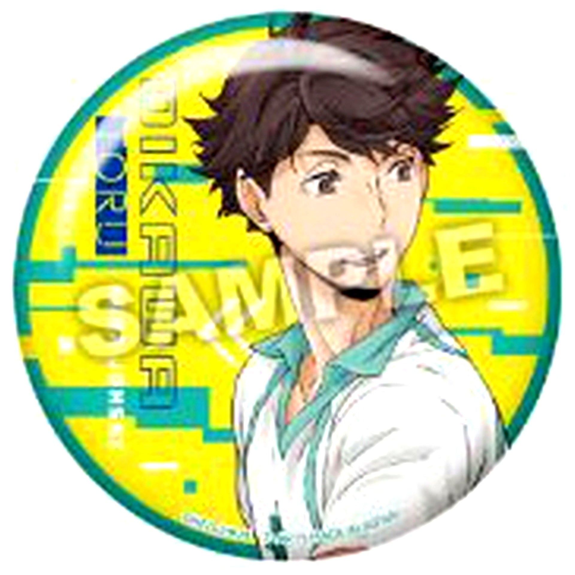 Tooru Oikawa Color Palette Haikyu!! Dash Trading Button [USED]