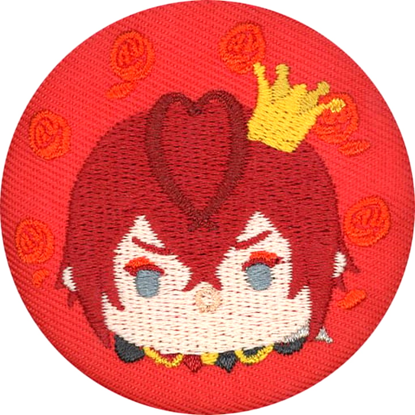 Riddle Rosehearts Disney Twisted-Wonderland Embroidery Button LINE Tsum Tsum Art ANIPLEX+ Limited [USED]