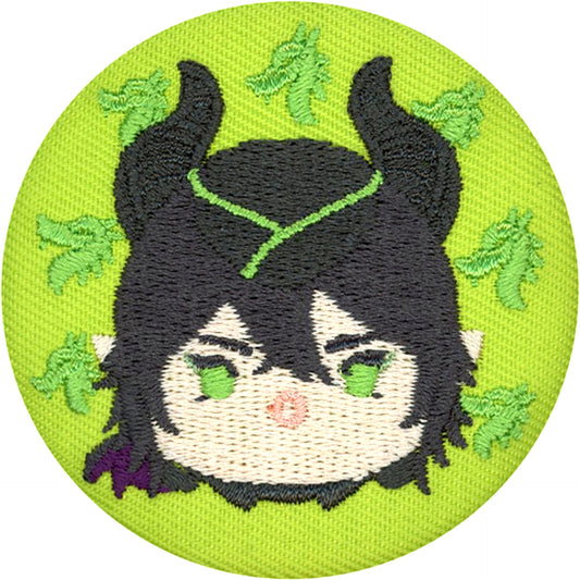 Malleus Draconia Disney Twisted-Wonderland Embroidery Button LINE Tsum Tsum Art ANIPLEX+ Limited [USED]