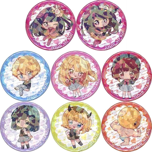 Kana Arima & Others Oshi No Ko All 8 Types Set Trading Oshimen Holo Button [USED]