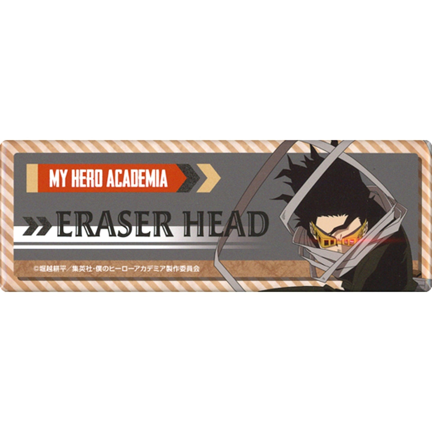 Shota Aizawa Eraser Head My Hero Academia Trading Long Square Button B SWEETS PARADISE [USED]