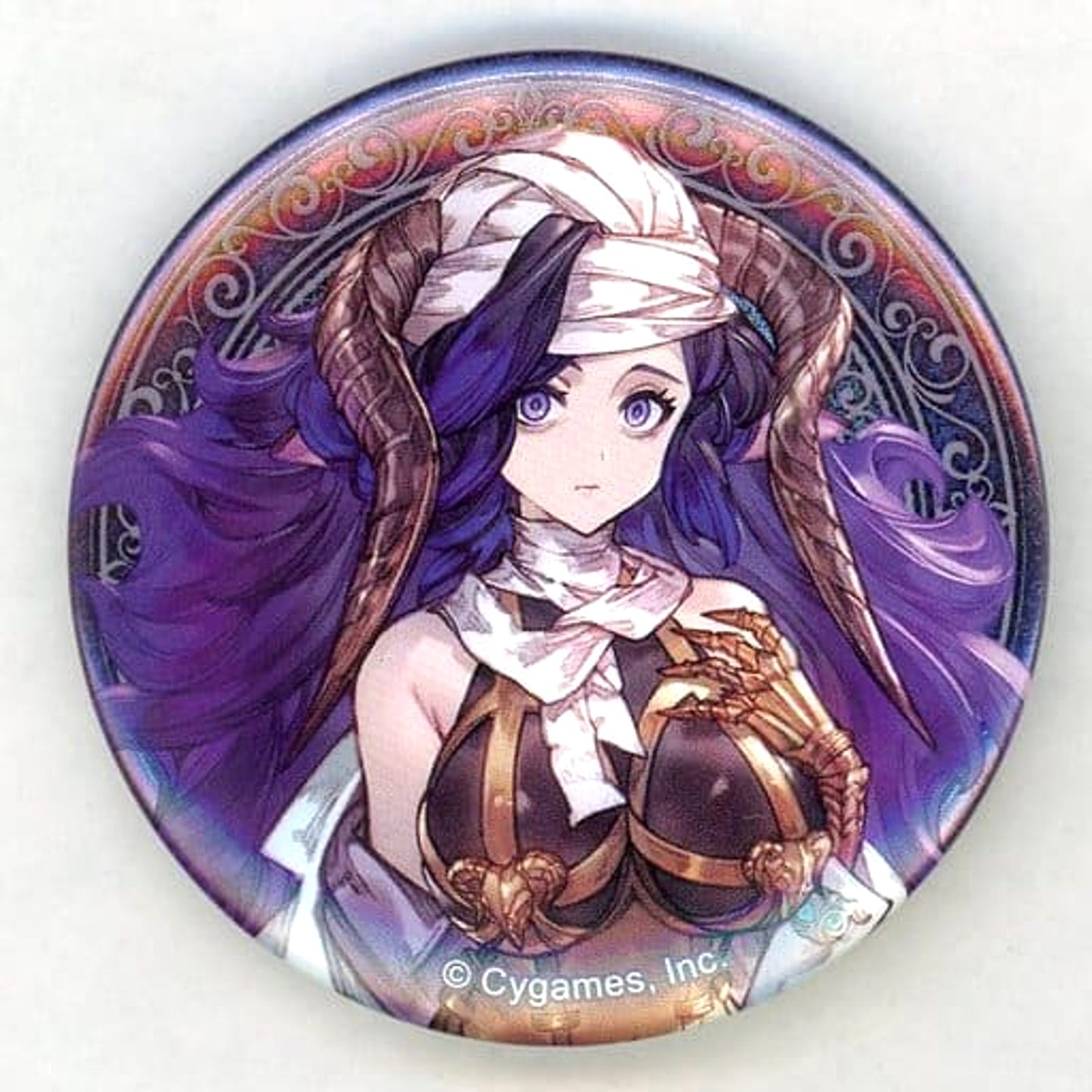 Granblue Fantasy Orologia Woman Original Version Glitter Character Badge Collection 9th Anniversary Version Buttons [USED]