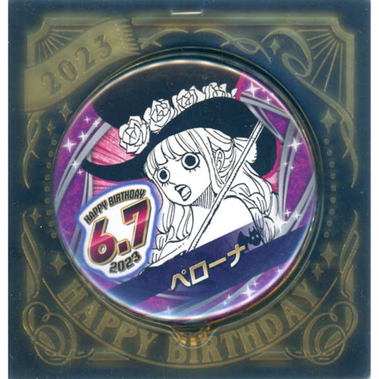 One Piece Perona 2023 Birthday Can Badge Buttons [USED]