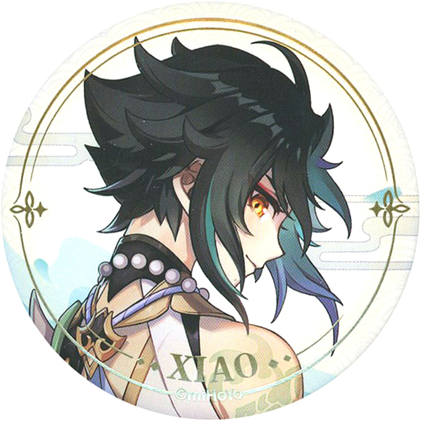 Xiao Genshin Impact Single Button Fated Day Character Birthday Goods Set [USED]