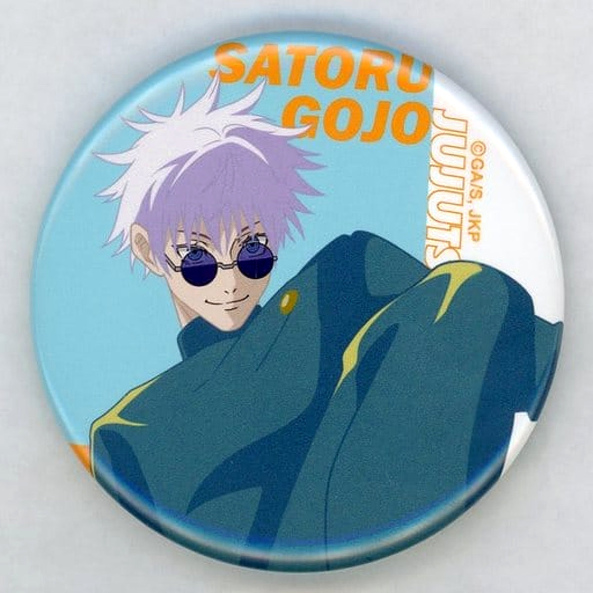 Jujutsu Kaisen Satoru Gojo Trading Can Badge Juju Fes 2023 with Orchestra Limited Buttons [USED]