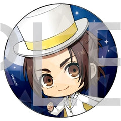 Attack on Titan Gabi Braun Mini Character Illustration 65mm Hologram Can Badge 08. Phantom Thief & Detective Ver. B Buttons [USED]