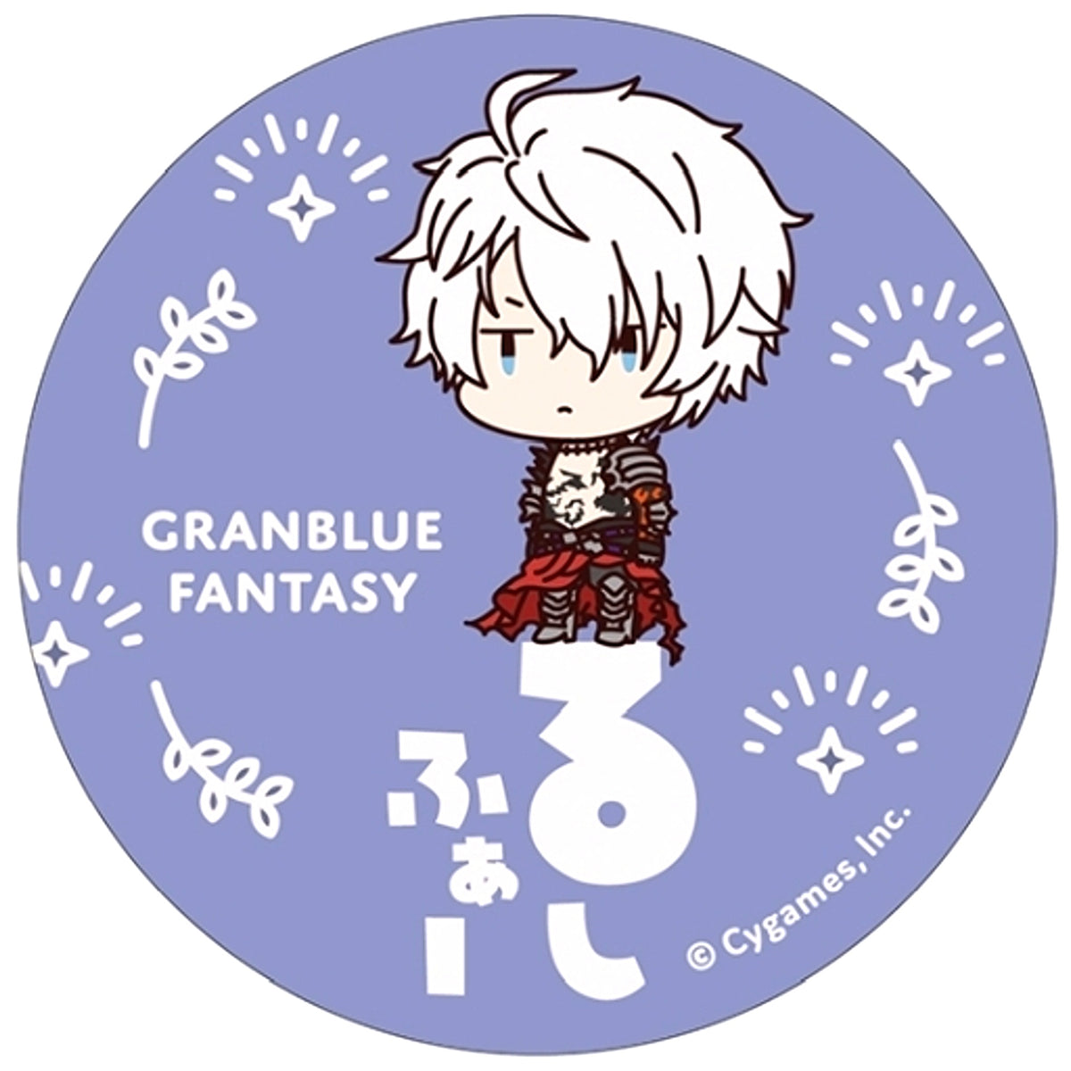Lucilius Granblue Fantasy Onamae Pitanko Button Collection [USED]