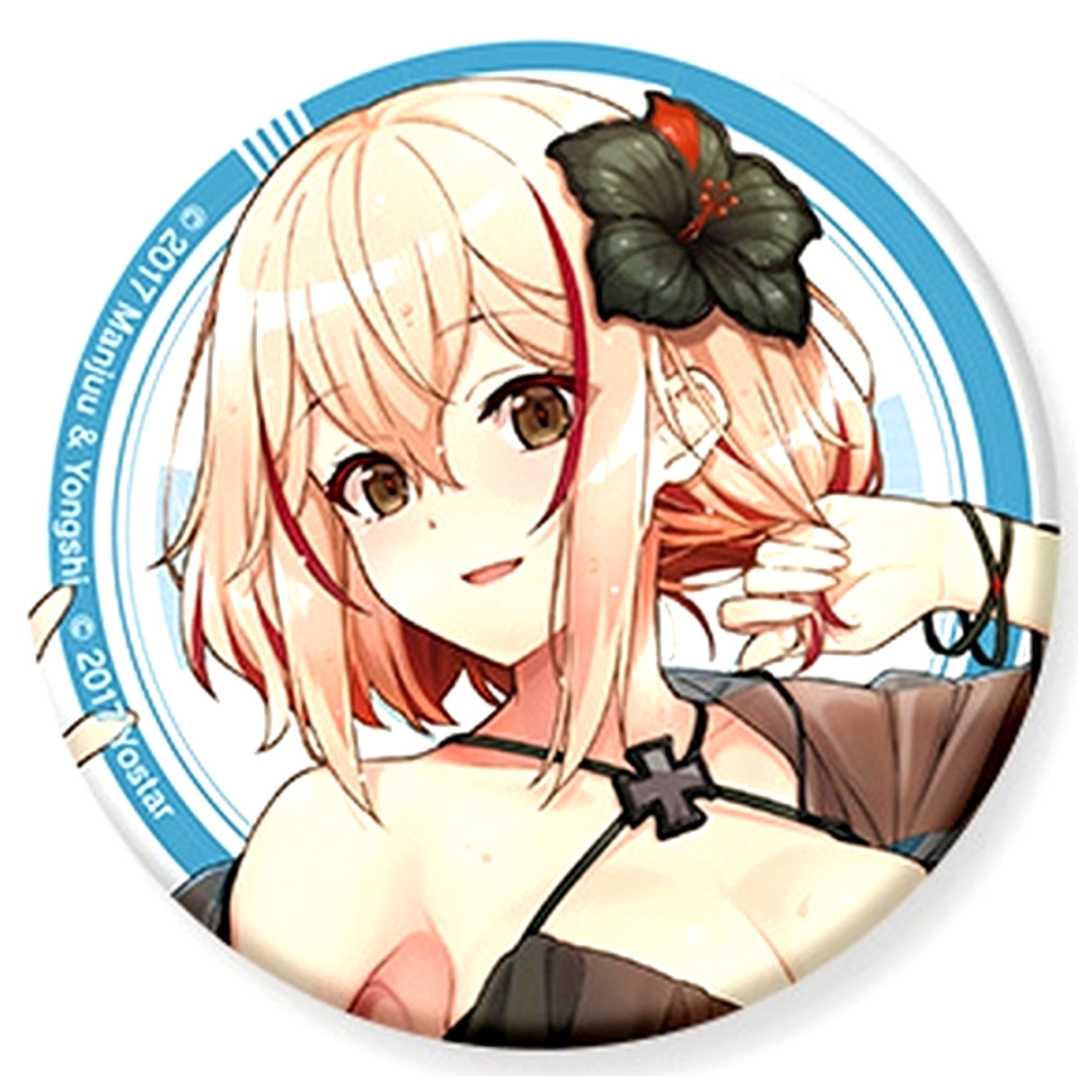 Roon Close-Up Azur Lane Trading Button [USED]