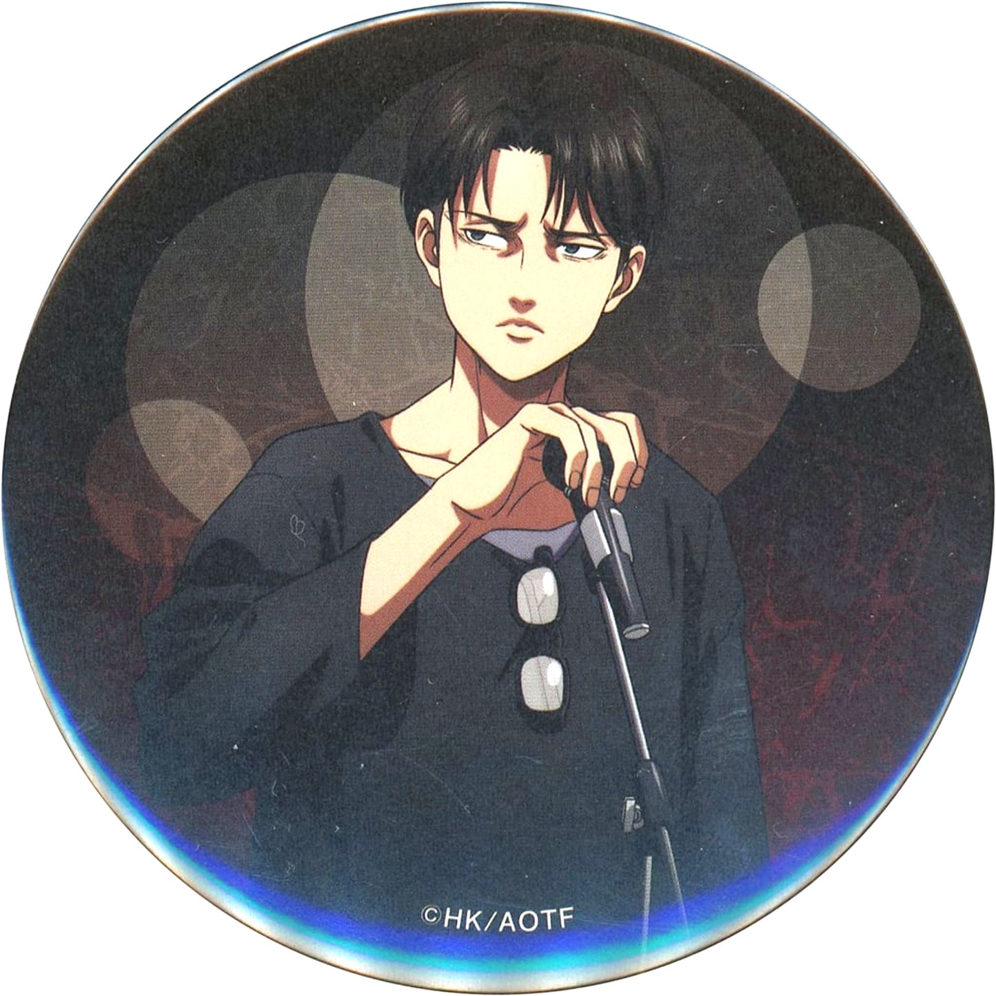 Levi Ackerman Attack on Titan The Final Season Part 2 x Karaoke no Tetsujin Big Button [USED]