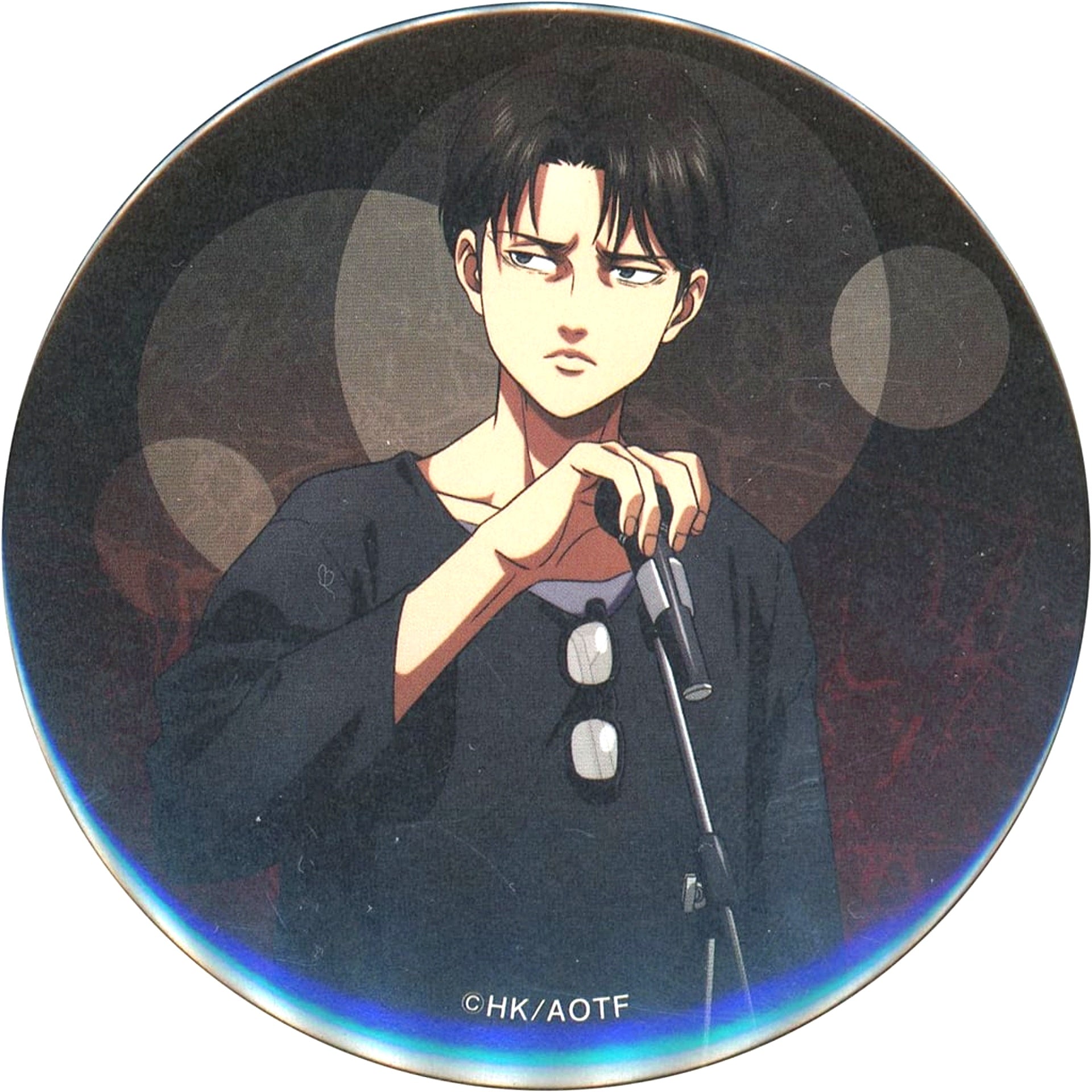 Levi Ackerman Attack on Titan The Final Season Part 2 x Karaoke no Tetsujin Big Button [USED]