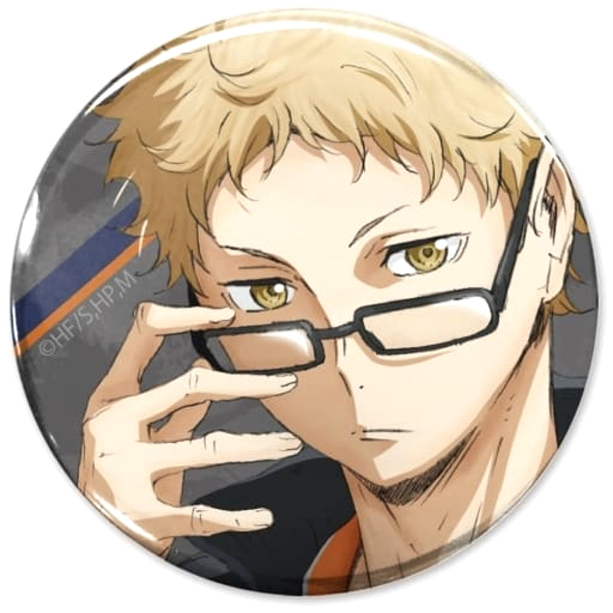 Haikyu!! Kei Tsukishima Can Badge Ver.1.0 Buttons [USED]