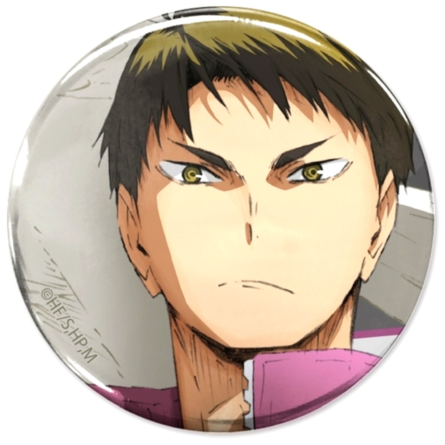 Wakatoshi Ushijima Haikyu!! Button Ver.1.0 [USED]