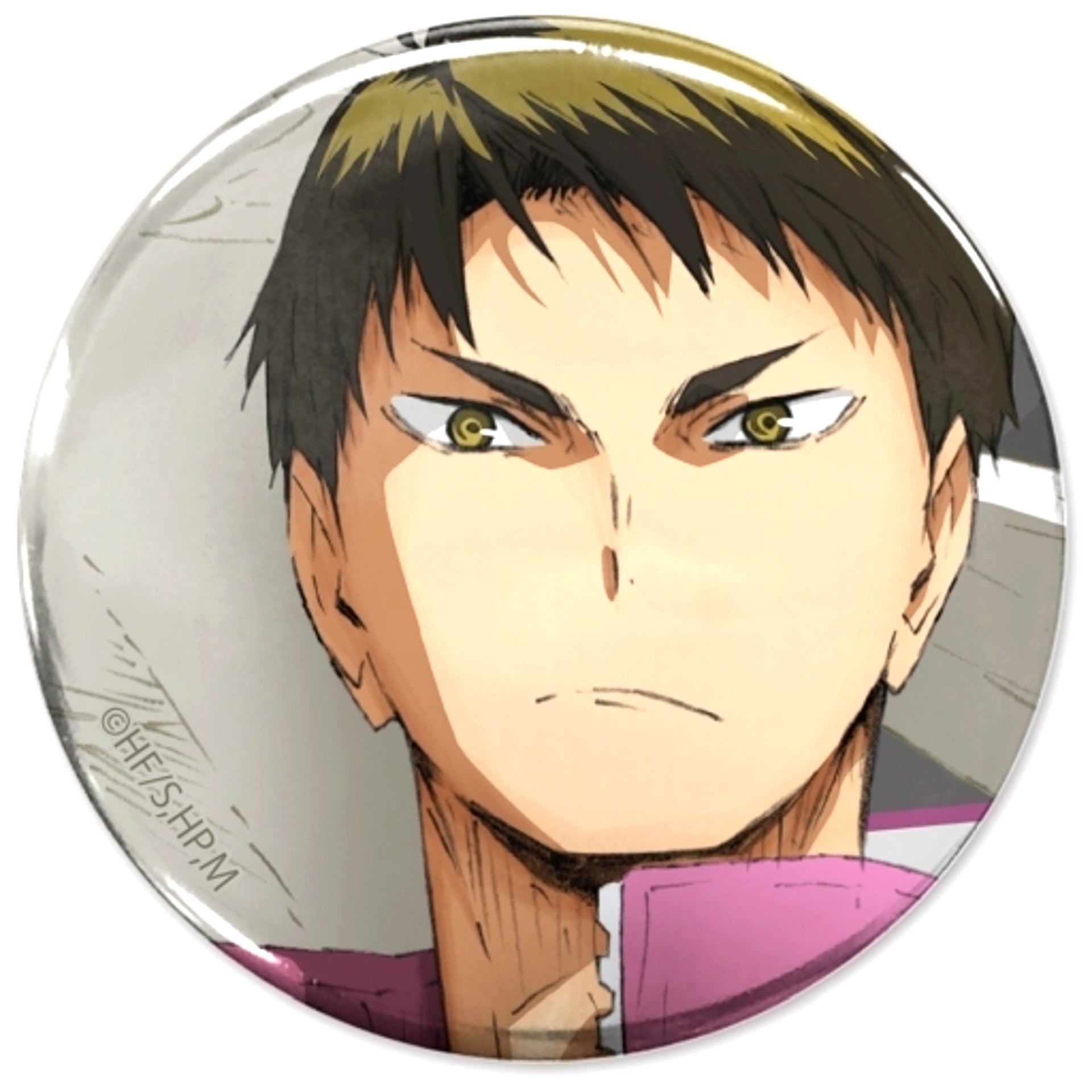 Wakatoshi Ushijima Haikyu!! Button Ver.1.0 [USED]