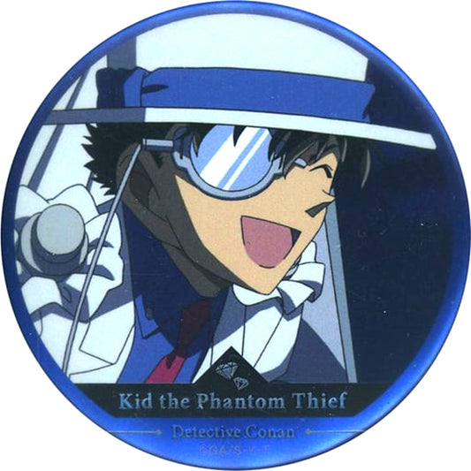 Phantom Thief Kid Smile Detective Conan Plaza Trading Jewelry Button Conan and Kid [USED]
