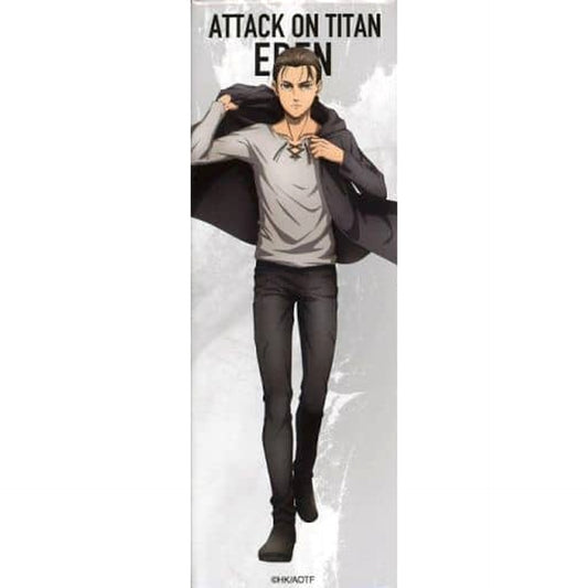 Ellen Yeager Whole Body Attack on Titan The Final Season Trading Long Square Button BYT Illustration Pop Up Special Exhibition Jinarashi at Baseyard Tokyo Limited [USED]