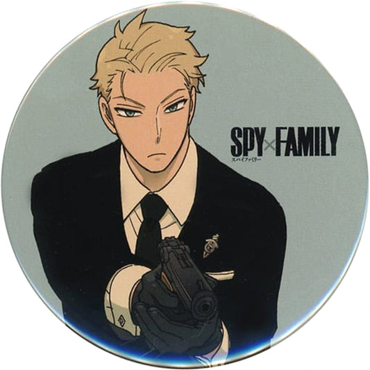 SPY x FAMILY Loid Forger Collection Can Badge Spy X Family Exhibition Limited Buttons [USED]