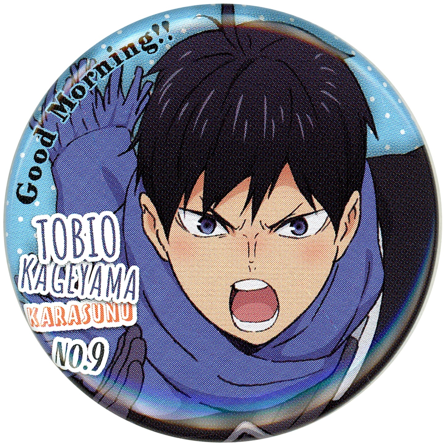 Tobio Kageyama Haikyu!! Morning Button [USED]