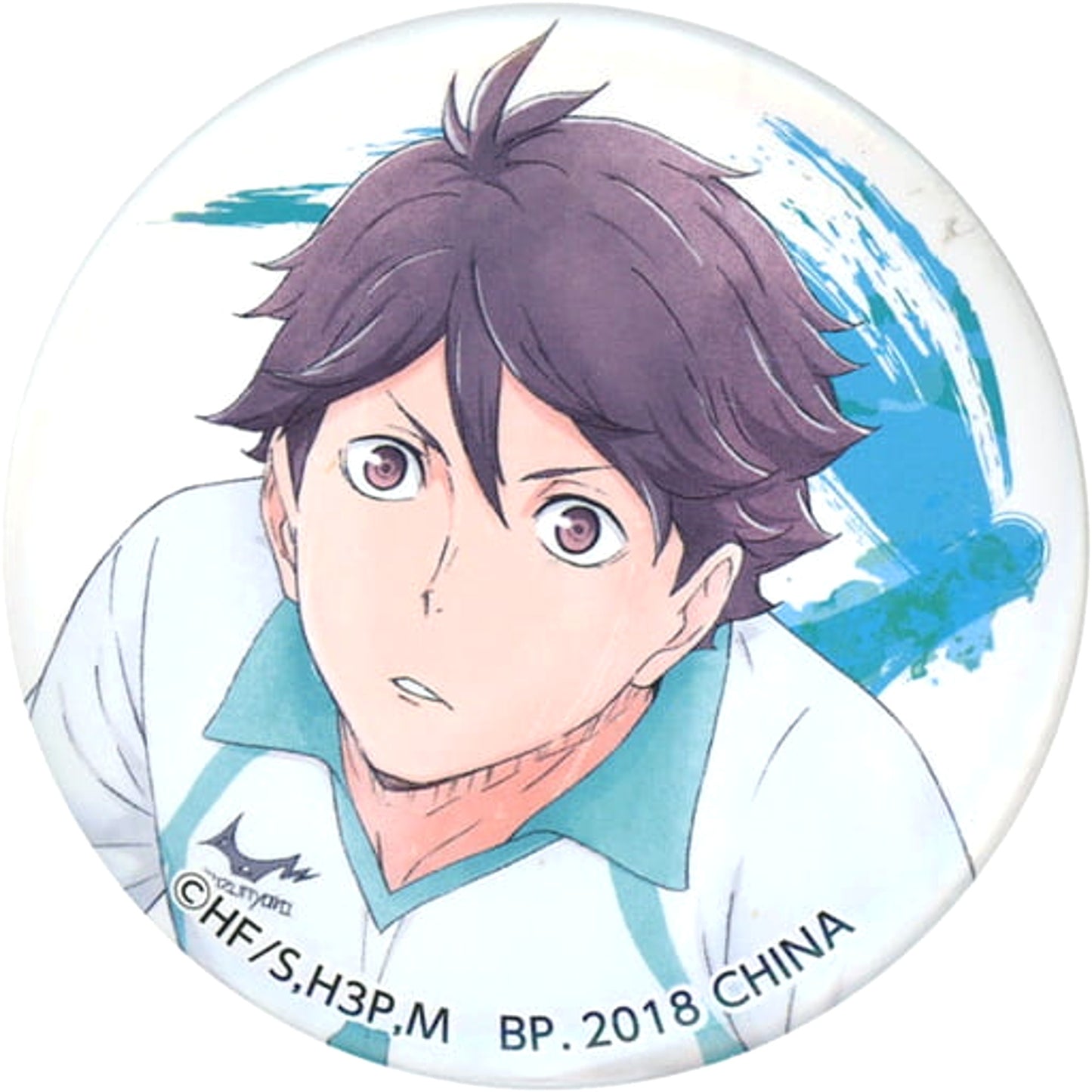 Toru Oikawa A Ver. Haikyu!! Ichiban Kuji Match Breathing Button A Ver. Last One Prize [USED]