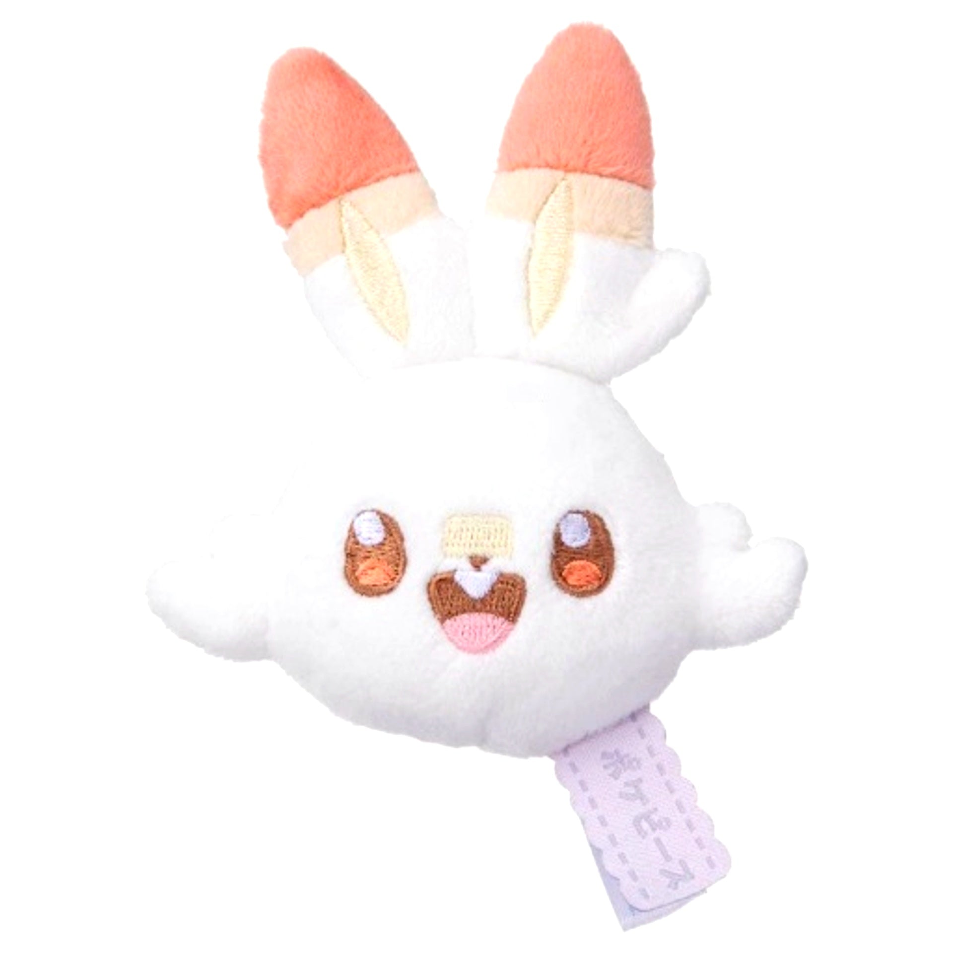 Scorbunny Pokemon Plush Button Pokepeace [USED]