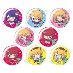 Oshi No Ko Kana Arima & Others Trading Cheerfure Can Badge All 8 Types Set Buttons [USED]