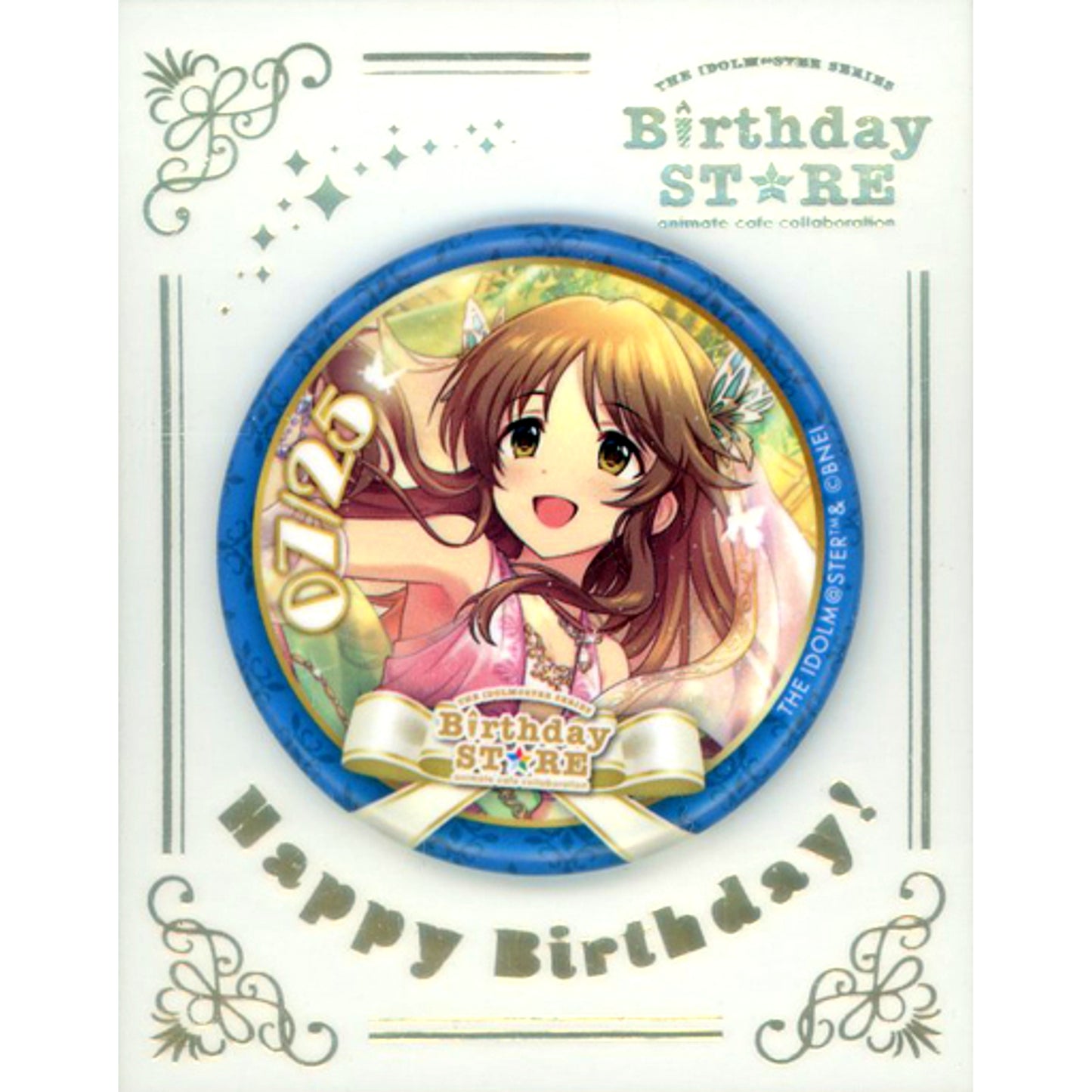 Aiko Takamori The Idolmaster Series Birthday Store - July Trading Birthday Badge - July Ver. Group 2 [USED]