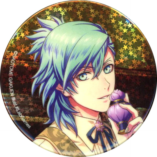 Uta no Prince Sama Shining Live Ai Mikaze Pure Fragrance Trading Star Hologram Can Badge Ai Mikaze Collection animate Limited Buttons [USED]