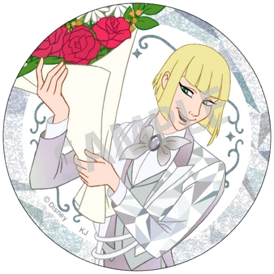 Rook Hunt Twisted Wonderland Trading Glitter Button Vol. 2 Disney100 [USED]