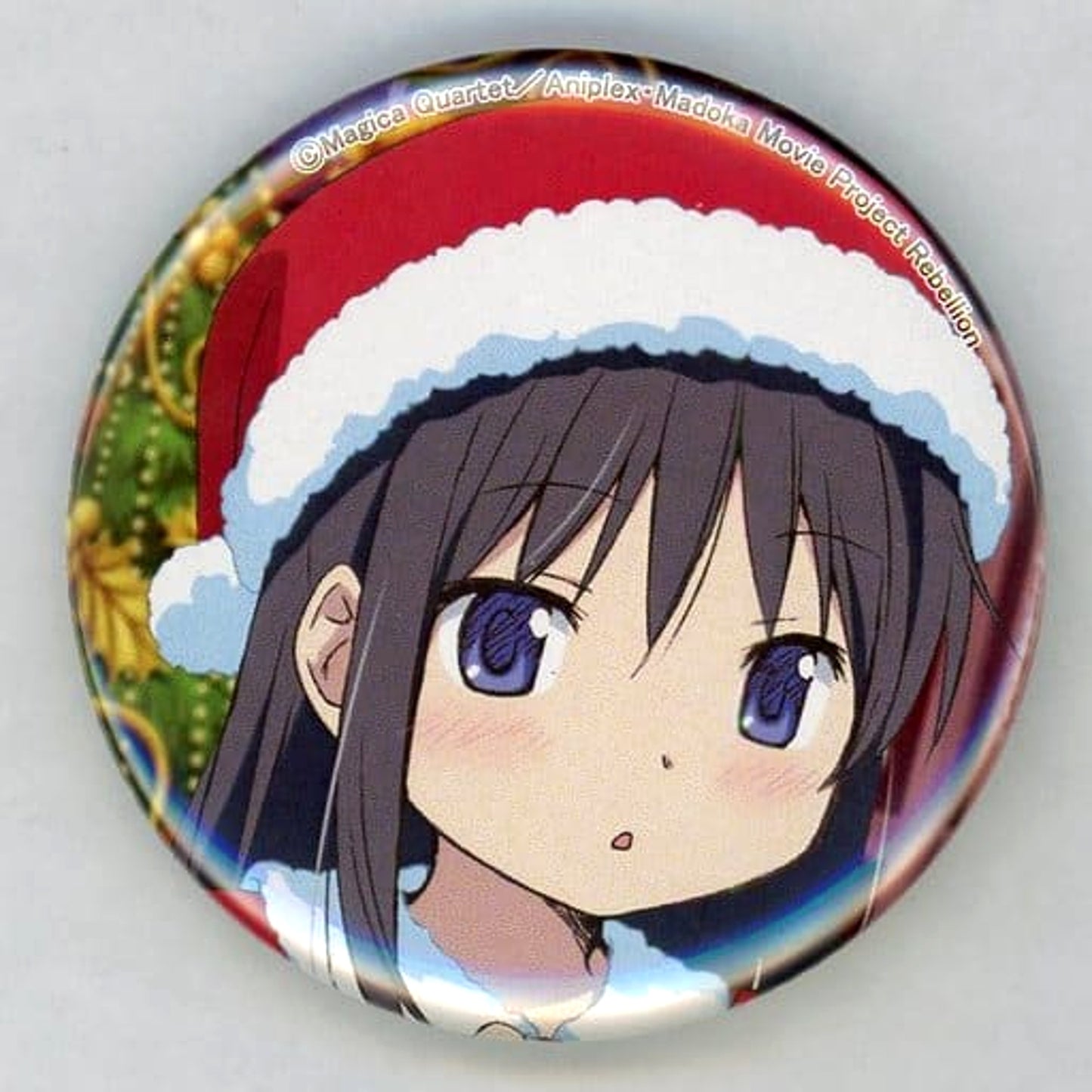 Homura Akemi Puella Magi Madoka Magica Button Anisugar Christmas Festa 2015 Limited [USED]