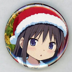 Puella Magi Madoka Magica Homura Akemi Can Badge Anisugar Christmas Festa 2015 Limited Buttons [USED]