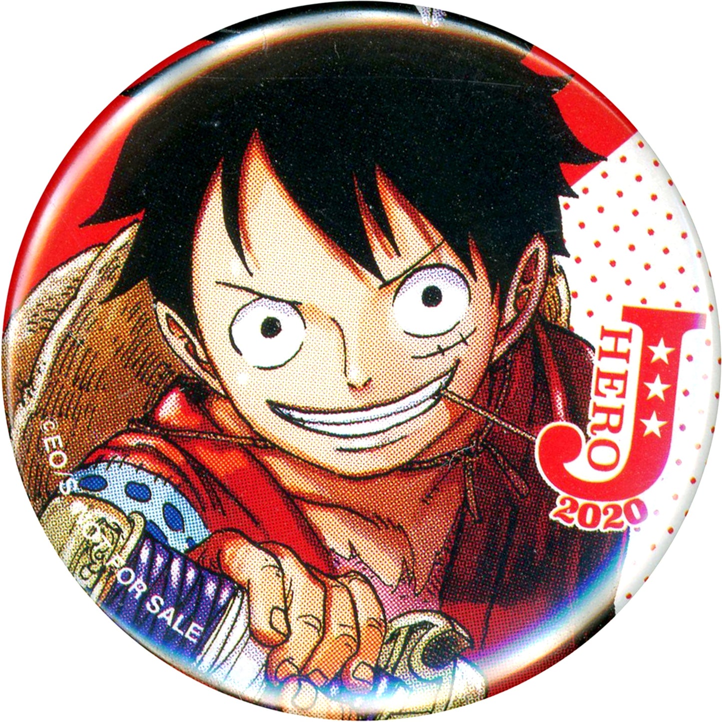 Monkey D. Luffy Vol. 1 One Piece Choosable Button J Hero Summer Festival 2020 Purchase Bonus [USED]