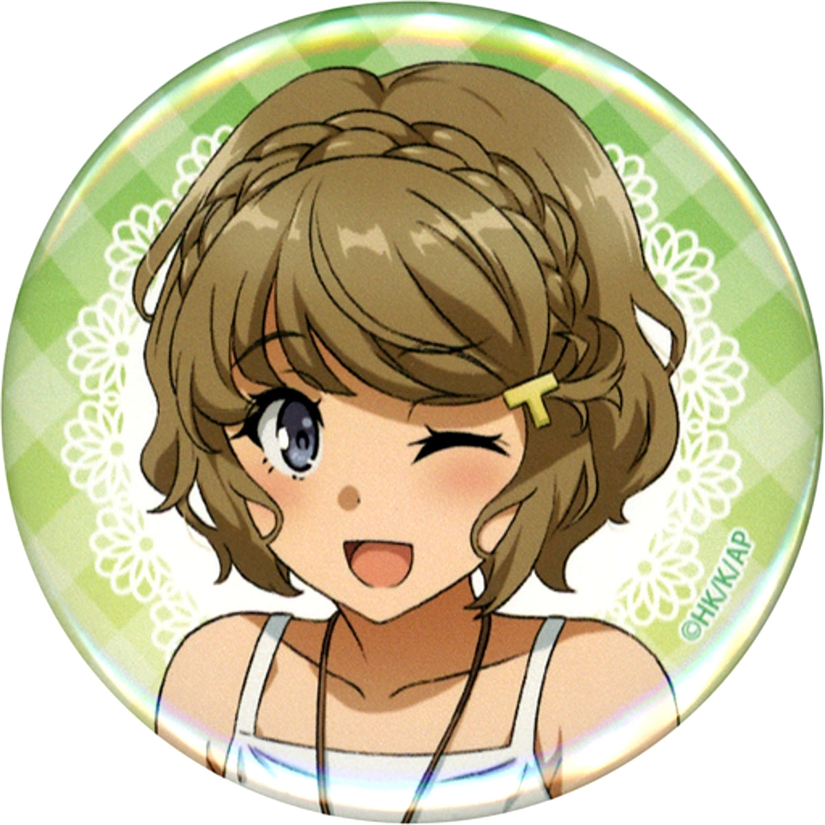Tomoe Koga Rascal Does Not Dream of a Sister Venturing Out Anime Movie Release Commemorative Store in Gamers Outing Ver. Button [USED]
