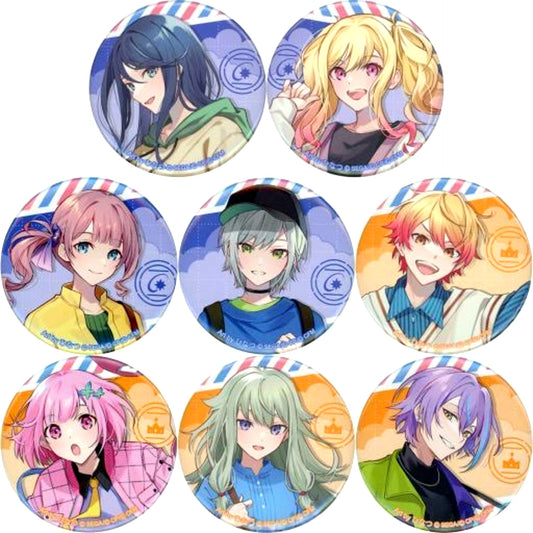 Set of 8 Project SEKAI Colorful Stage! feat. Hatsune Miku 3rd Anniversary Thanksgiving Button Collection A [USED]