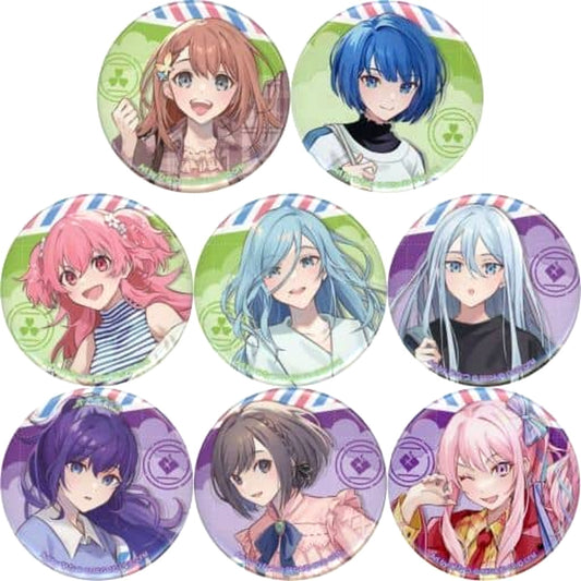 Haruka Kiritani & Others Hatsune Miku: Colorful Stage! All 8 Types Set Button Collection B 3rd Anniversary Thanksgiving Limited [USED]