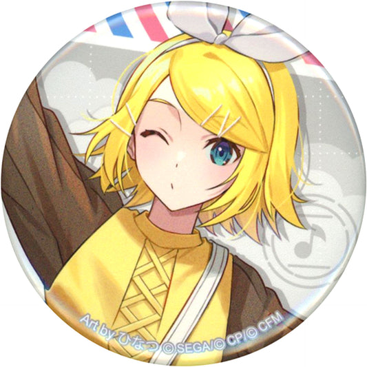 Kagamine Rin Project SEKAI COLORFUL STAGE feat Hatsune Miku 3rd Anniv Thanksgiving Button Collection C [USED]