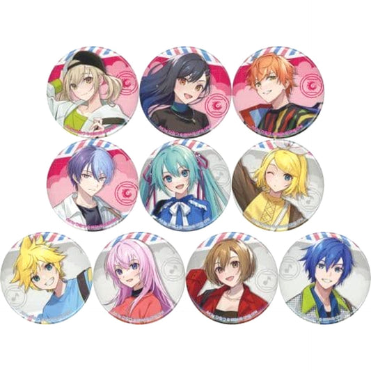 Kohane Azusawa & Others Hatsune Miku: Colorful Stage! All 10 Types Set Button Collection C 3rd Anniversary Thanksgiving Limited [USED]