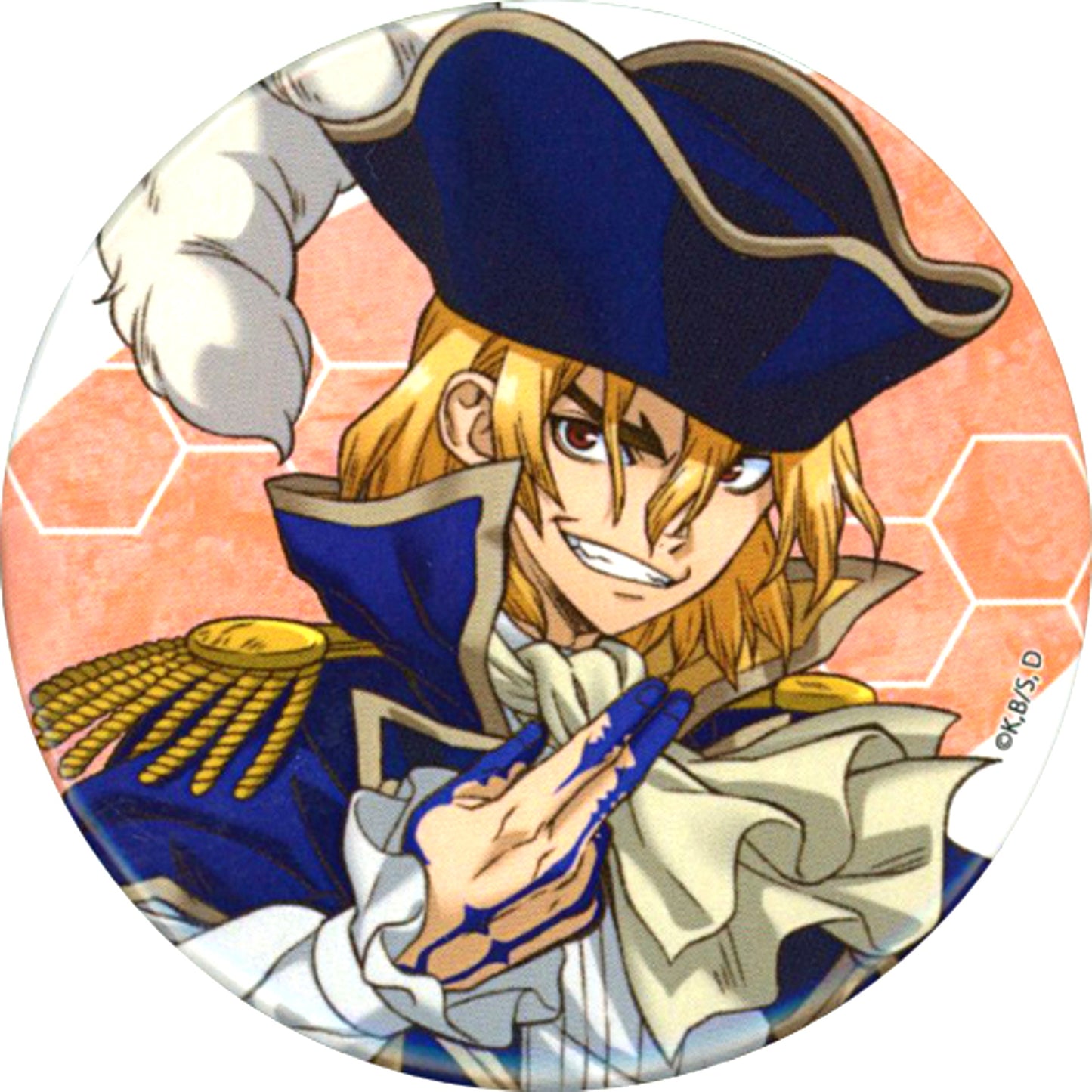 Ryusui Nanami Dr. STONE Button eeo Kuji Prize D [USED]